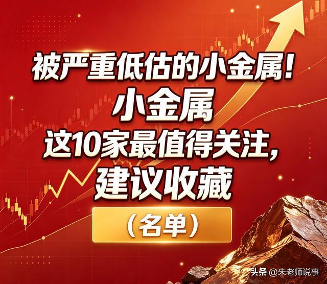 被严重低估的小金属！这10家最值得关注，建议收藏（名单）